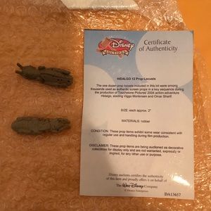 Hidalgo movie props two locust with card